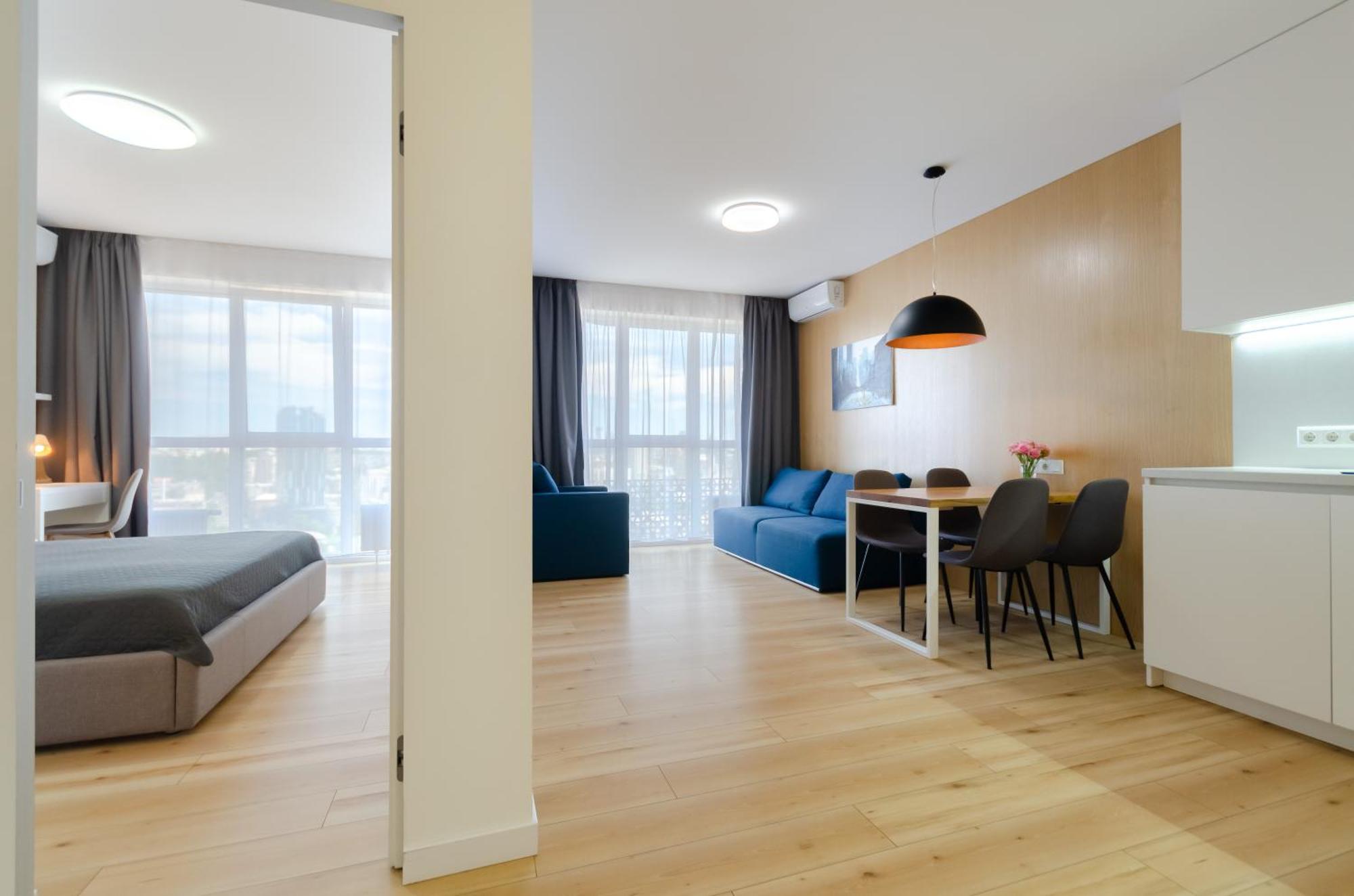 Petrovdom 205-206 Panoramic City View Apartments At Rc Kvartet, Central Railway Station Κίεβο Εξωτερικό φωτογραφία