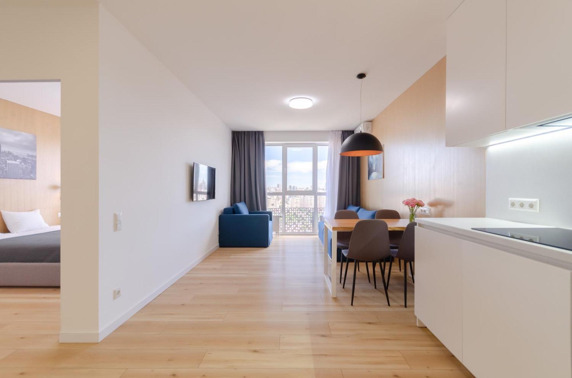 Petrovdom 205-206 Panoramic City View Apartments At Rc Kvartet, Central Railway Station Κίεβο Εξωτερικό φωτογραφία