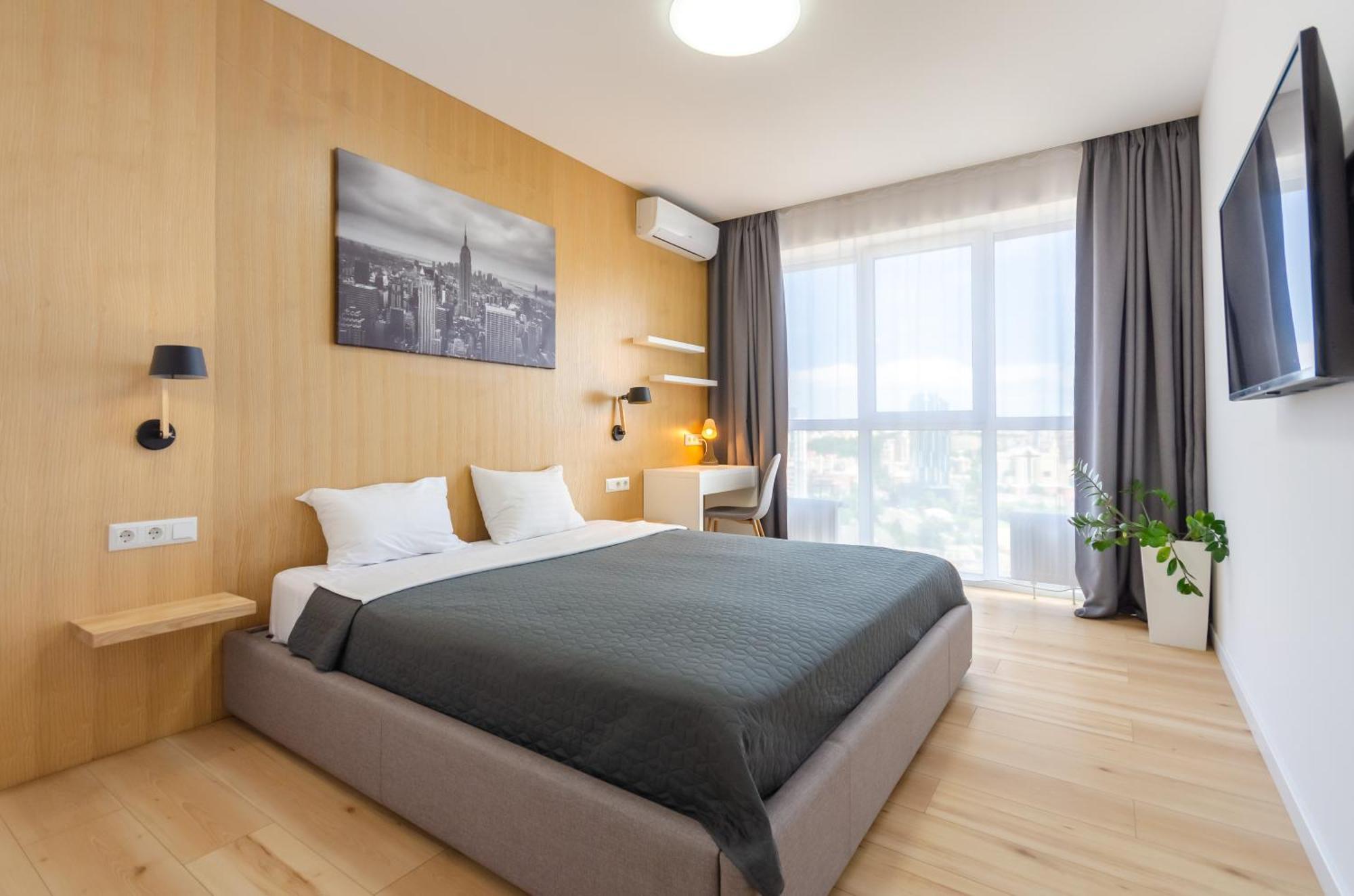Petrovdom 205-206 Panoramic City View Apartments At Rc Kvartet, Central Railway Station Κίεβο Εξωτερικό φωτογραφία
