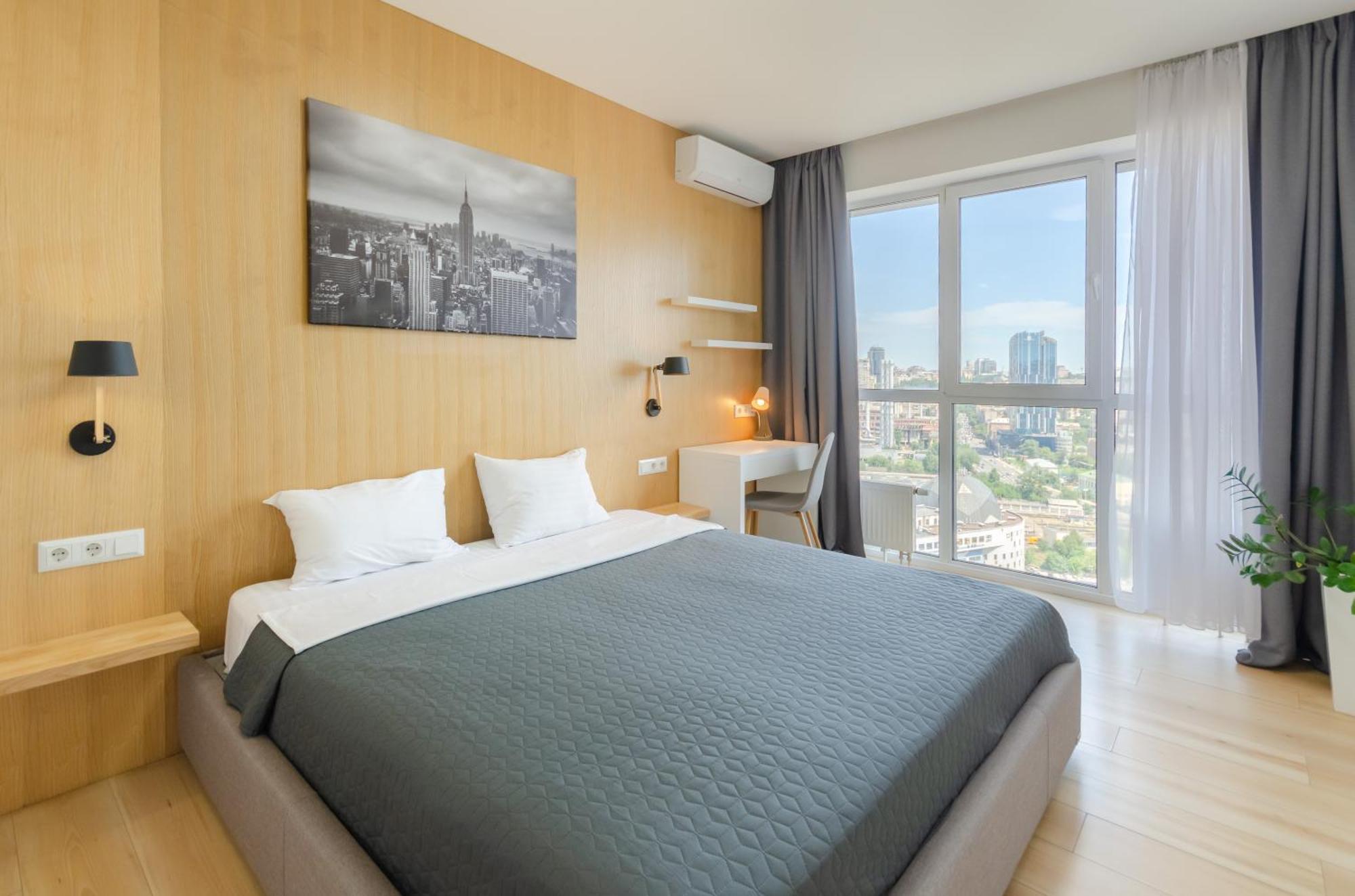 Petrovdom 205-206 Panoramic City View Apartments At Rc Kvartet, Central Railway Station Κίεβο Εξωτερικό φωτογραφία
